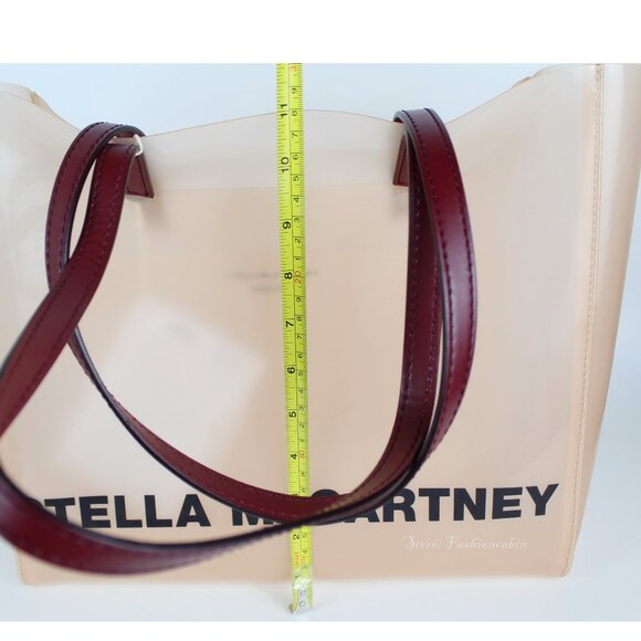 NEW Stella McCartney PVC Logo Tote Bag | Large Eco Bag for Daily, Beach & Travel - Picture 13 of 16